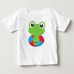 T-shirt Pour Bébé Grenouille mignonne, Petite grenouille, Grenouille