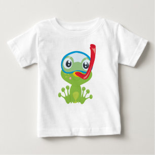 T-shirt Pour Bébé Grenouille mignonne, Petite grenouille, Grenouille