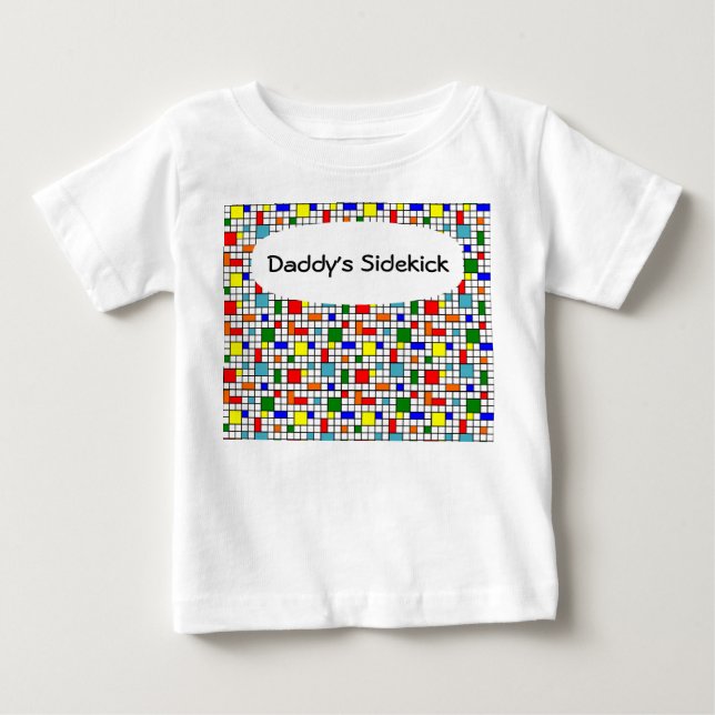 T-shirt Pour Bébé Grille Bauhaus (Devant)