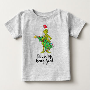 T-shirt Pour Bébé Grinch Classique Vilain