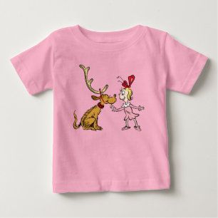 T-shirt Pour Bébé Grinch   Max & Cindy Lou Who