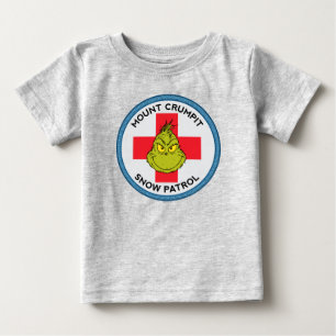 T-shirt Pour Bébé Grinch   Mt. Crumpit Patrouille de Neige