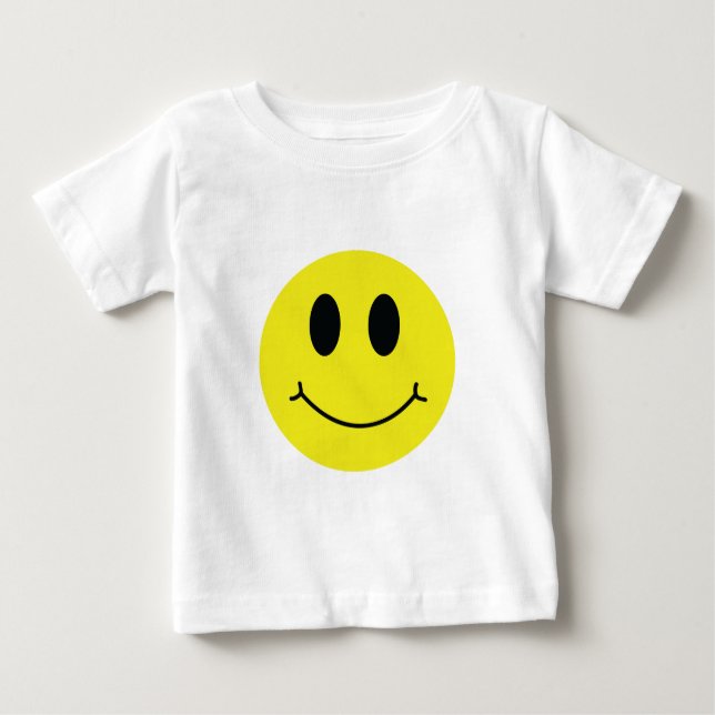 T-shirt Pour Bébé Grinning Face Classic (Devant)