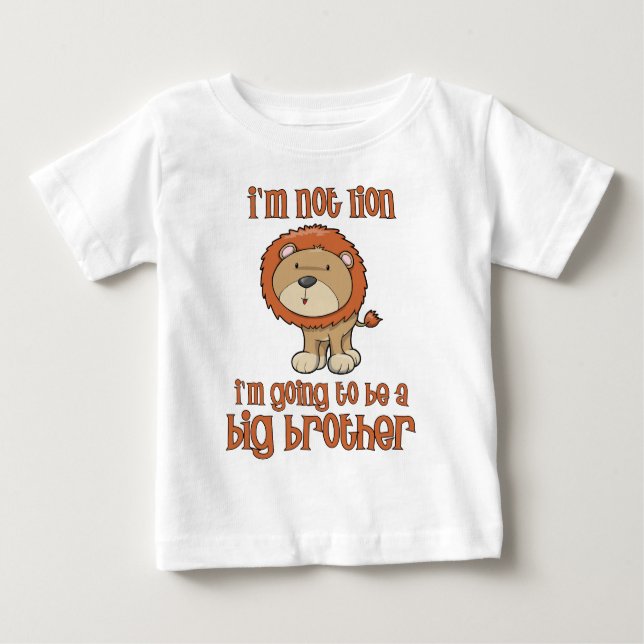 T-shirt Pour Bébé gros frère (Devant)