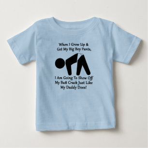T-shirt Pour Bébé Gros Garçon Beurre Pantalon Pantalon Toddler Tee