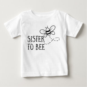 T-shirt Pour Bébé Grossesse: Sœur de Bee