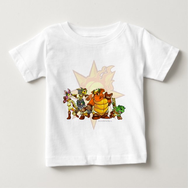 T-shirt Pour Bébé Groupe Altador (Devant)