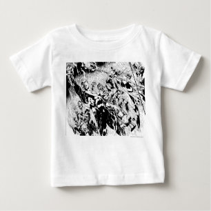 T-shirt Pour Bébé Groupe de lanternes vertes