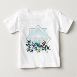 T-shirt Pour Bébé Groupe de montagne de terreur d'équipe
