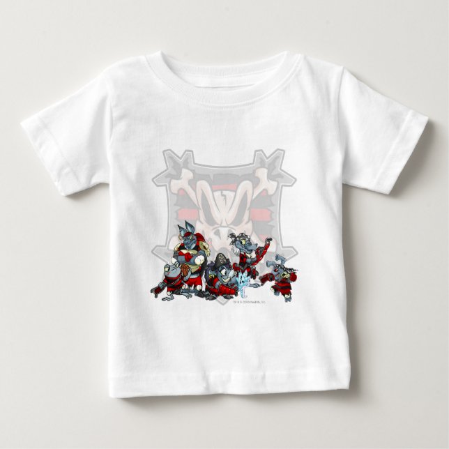T-shirt Pour Bébé Groupe d'île de Krawk d'équipe (Devant)