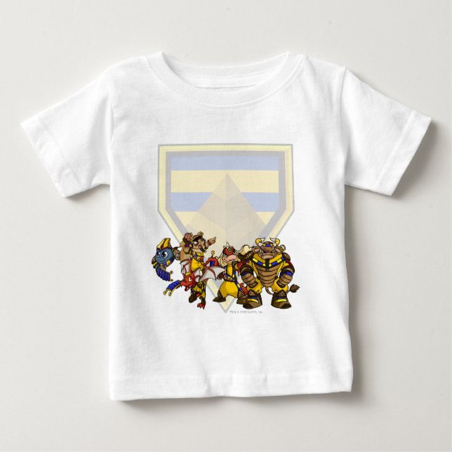 T-shirt Pour Bébé Groupe perdu de désert d'équipe (Devant)