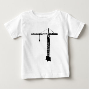 T-shirt Pour Bébé grue de grue à tour