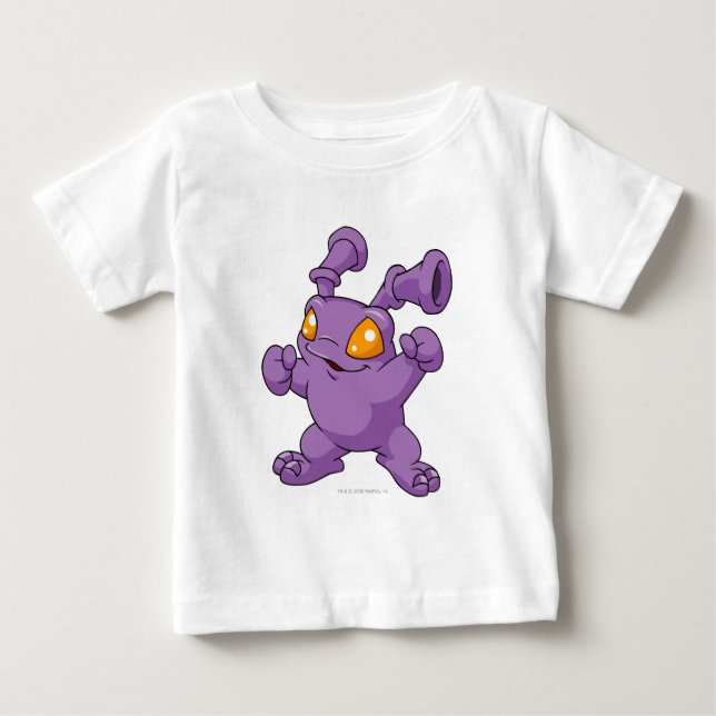 T-shirt Pour Bébé Grundo Purple (Devant)