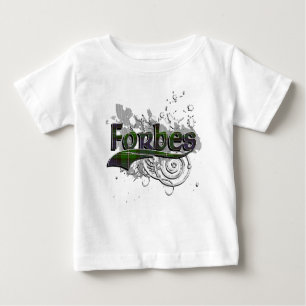 T-shirt Pour Bébé Grunge de tartan de Forbes