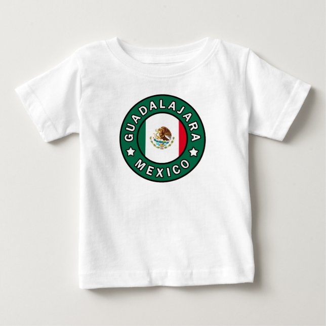 T-shirt Pour Bébé Guadalajara Mexique (Devant)