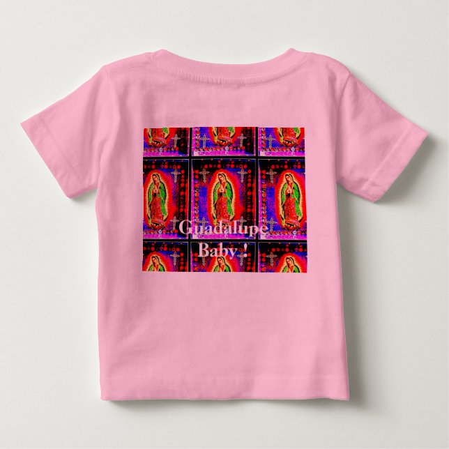 T-shirt Pour Bébé Guadalupe Bébé ! (Dos)