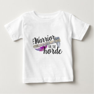 T-shirt Pour Bébé Guerrier de la Horde