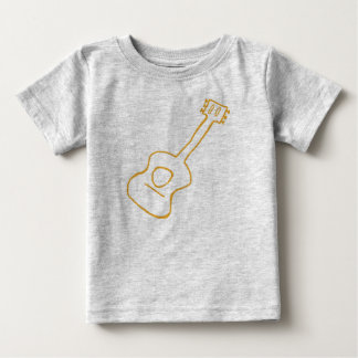 T-shirt Pour Bébé Guitare