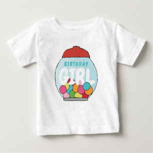 T-shirt Pour Bébé Gumball de fête de l'anniversaire coloré