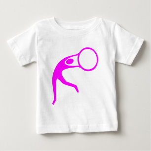 T-shirt Pour Bébé Gymnastique rythmique - Magenta