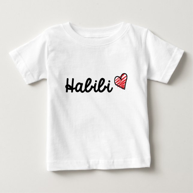 T-shirt Pour Bébé Habib2i (Devant)