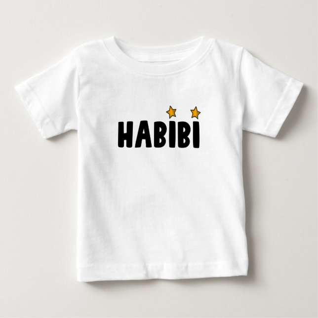 T-shirt Pour Bébé Habibi  (Devant)