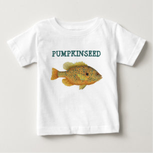 T-shirt Pour Bébé Habillement de Sunfish de Pumpkinseed