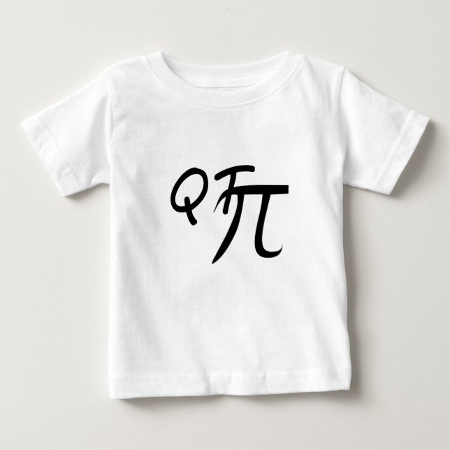 T-shirt Pour Bébé Habillement de tarte de Cutie (Devant)