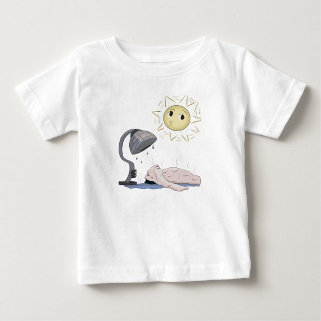 T-shirt Pour Bébé Hac fondu (Devant)