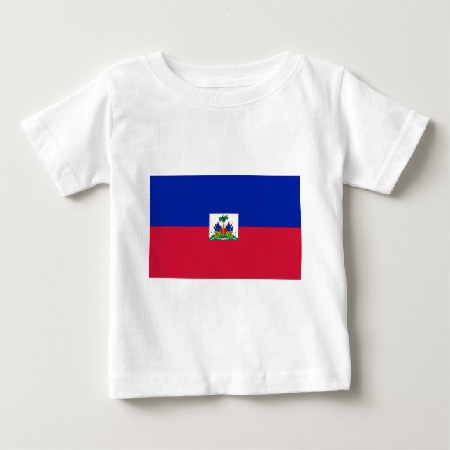 T-shirt Pour Bébé haïti (Devant)