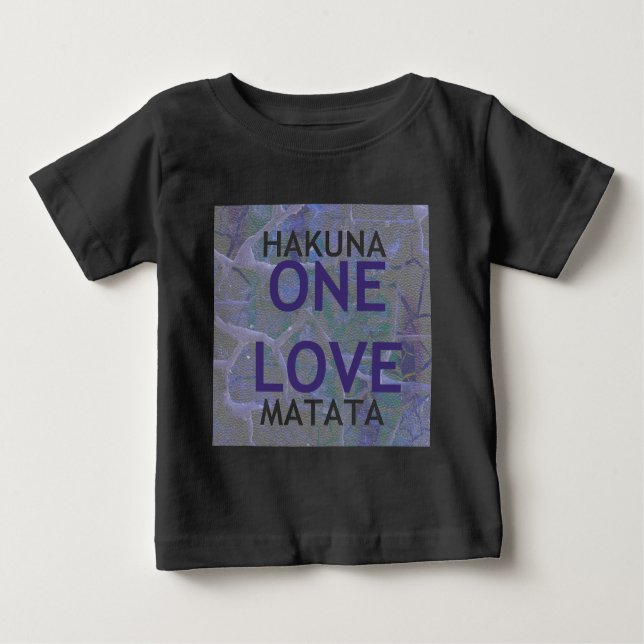 T-SHIRT POUR BÉBÉ HAKUNA MATATA (Devant)