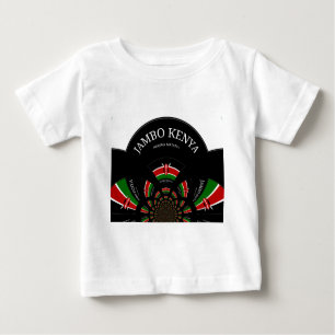 T-shirt Pour Bébé Hakuna Matata Jambo Kenya