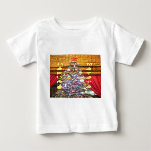 T-shirt Pour Bébé Hakuna Matata Joyeux Noël & un Joyeux Nouvel An.p