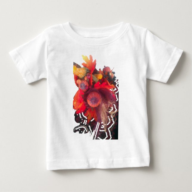 T-shirt Pour Bébé Hakuna Matata Pumkin spécial Panier de fruits cade (Devant)