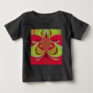 T-shirt Pour Bébé Hakuna Matata red yellow design