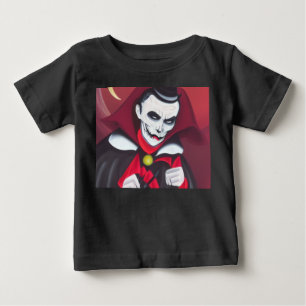 T-shirt Pour Bébé Halloween Dracula