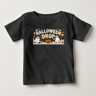 T-shirt Pour Bébé Halloween Drop