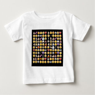 T-shirt Pour Bébé halloween emoji