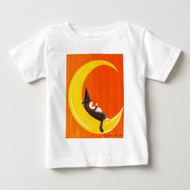 T-shirt Pour Bébé Halloween Joy ! (Devant)