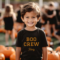 Halloween monogramme de l'équipage de bateau