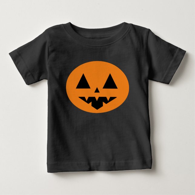 T-shirt Pour Bébé Halloween personnalisé (Devant)