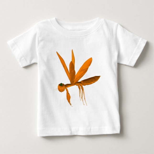 T-shirt Pour Bébé Halloween prier Mantis (Devant)