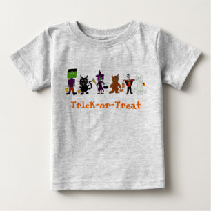 T-shirt Pour Bébé HalloweenFriends