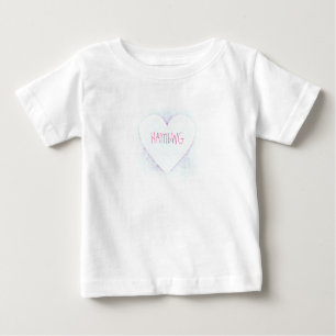 T-shirt Pour Bébé HAMbWG Baby Girl Tutu, T ou Snap - Coeur de charme