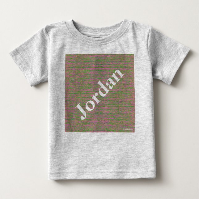 T-shirt Pour Bébé HAMbWG - Chemise T pour enfants - Pink Mix w Logo (Devant)