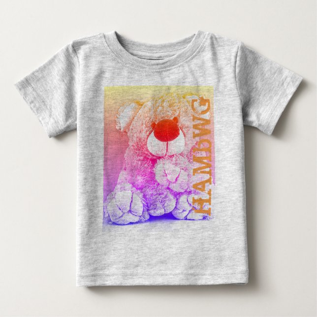 T-shirt Pour Bébé HAMbWG - T Shirt Enfant - Ours en peluche (Devant)