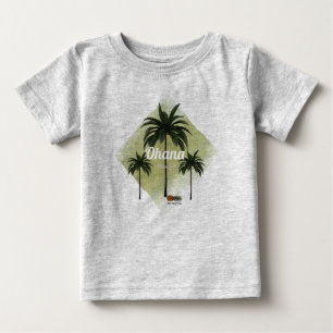 T-shirt Pour Bébé HAMbyWG Hawaiin Thème Palmiers avec Ohana