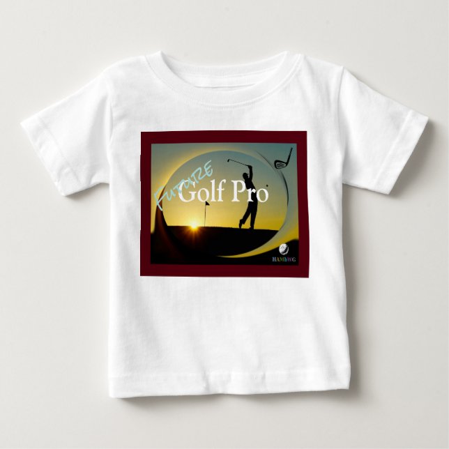 T-shirt Pour Bébé HAMbyWG - Toddler Sweatshirt Future Golf Pro Boy (Devant)