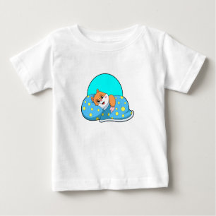 T-shirt Pour Bébé Hamster au coucher avec couverture.PNG