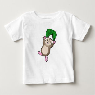 T-shirt Pour Bébé Hamster avec parachute